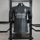 Camisa 4 AC Milan x Pleasures Black 2023/24 Jogador - Masculina