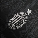 Camisa 4 AC Milan x Pleasures Black 2023/24 Torcedor - Masculina