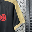 Camisa Vasco Supporter Gold Preta 2025 - Masculina