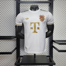 Camisa 125 Anos Bayern de Munique 2025 Jogador Branca- Masculina