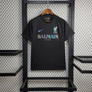 Camisa Edição Exclusiva Liverpool x Balmain Paris 2024 - Masculina