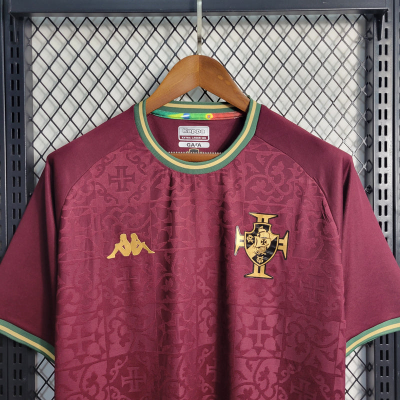 Camisa 3 Goleiro Vasco da Gama Vermelha 2022/23 Torcedor - Masculina
