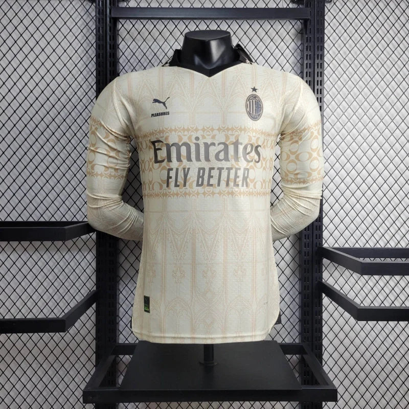 Camisa 4 AC Milan x Pleasures 2023/24 Jogador - Masculina