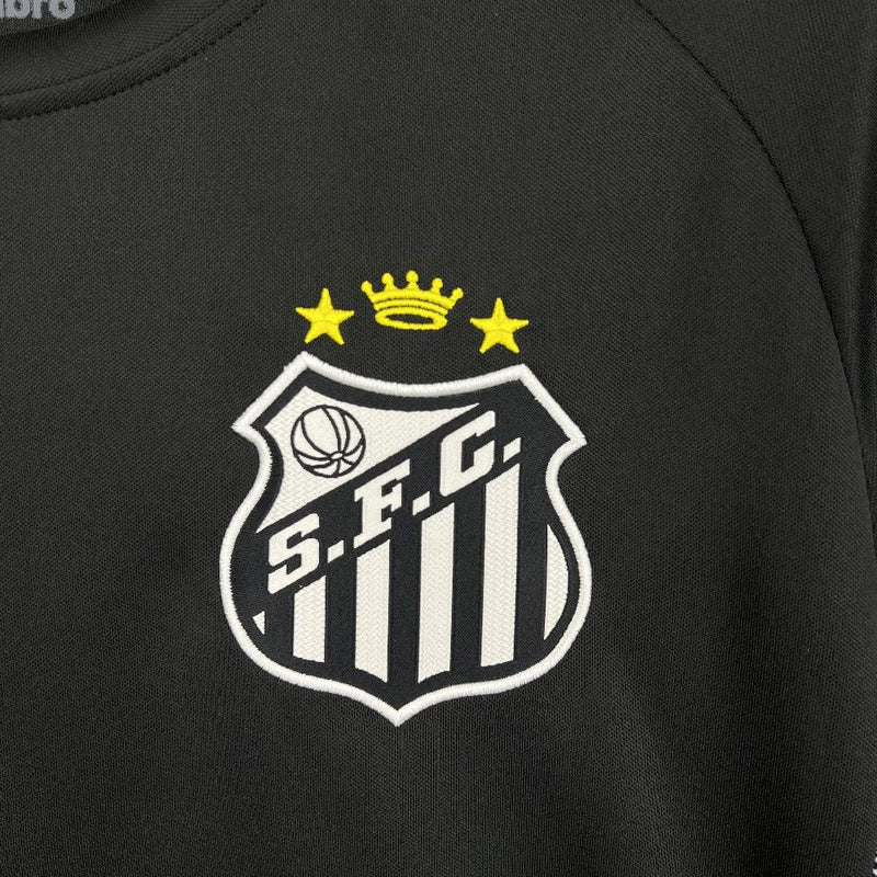 Camisa Santos 2025/26 Goleiro Black - Masculina