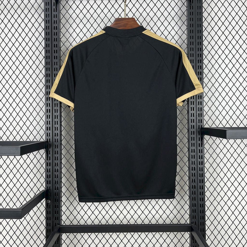 Camisa Vasco Supporter Gold Preta 2025 - Masculina