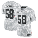 Camisa Kansas City Chiefs Arctic Camo Salute to Service Limited 2024- Masculina