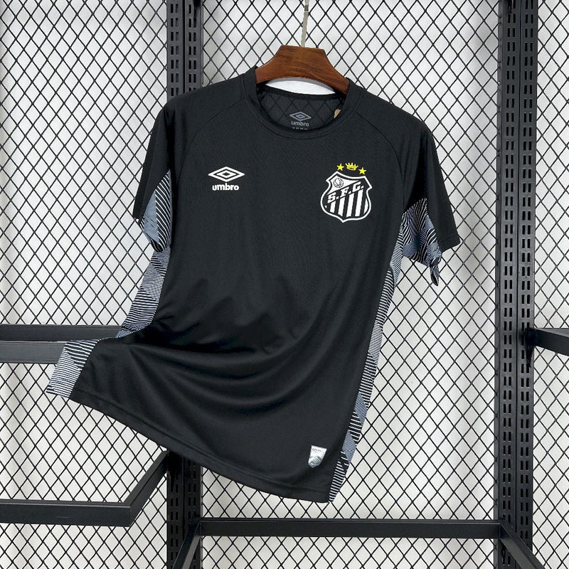 Camisa Santos 2025/26 Goleiro Black - Masculina