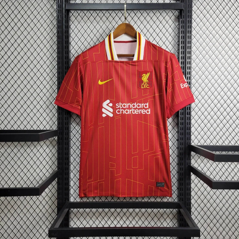 Camisa 1 Liverpool 2024/25 Torcedor - Masculina