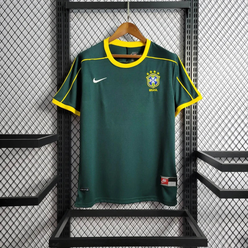 Camisa Goleiro Brasil Retrô 1998 - Masculina