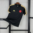 Camisa Vasco Supporter Gold Preta 2025 - Masculina