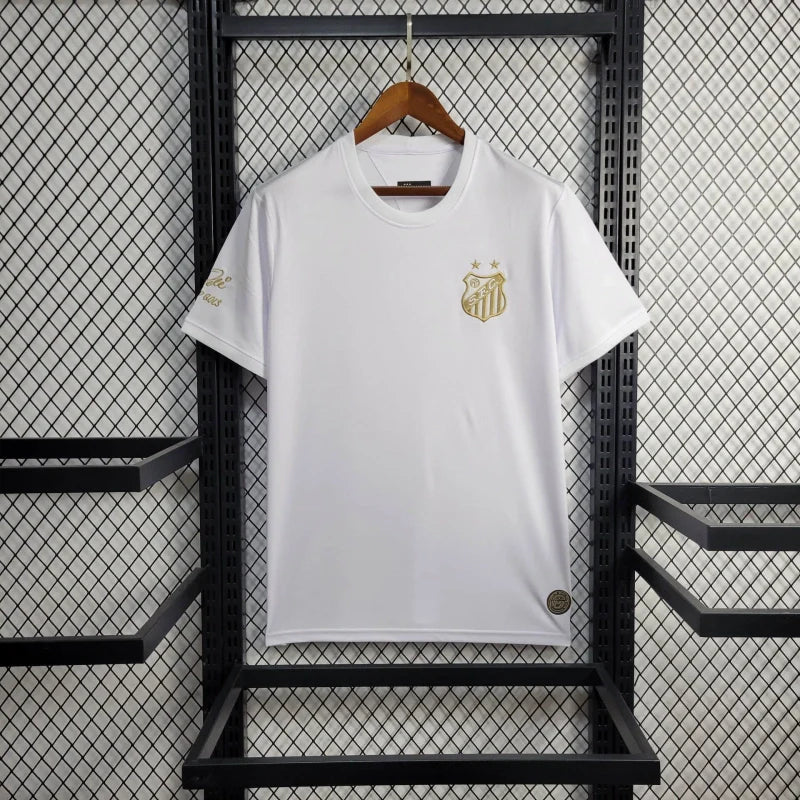 Camisa Santos Pelé Retrô Mil Gols - Masculina