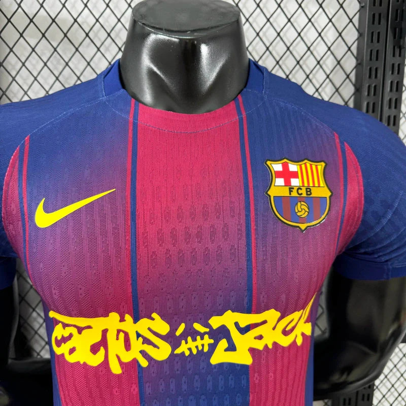 Camisa 1 Barcelona 2025/26 Jogador - Masculina