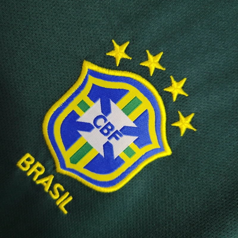Camisa Goleiro Brasil Retrô 1998 - Masculina