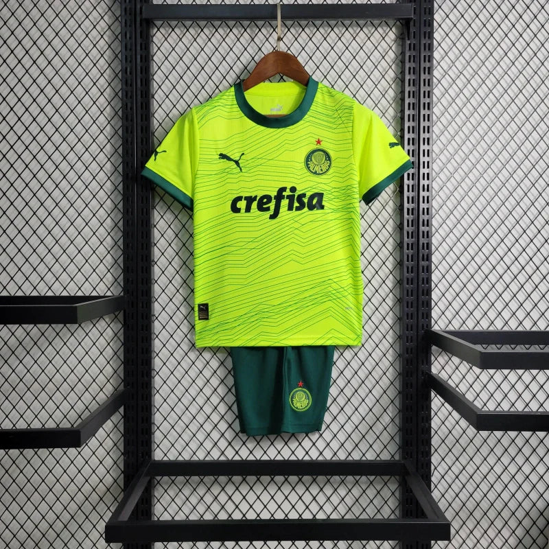 Conjunto Infantil 3 Palmeiras 2023/24 - Unissex