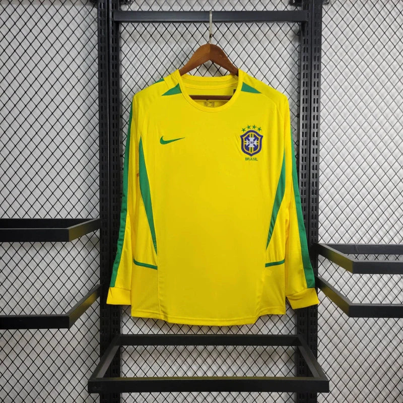 Camisa 1 Brasil Retrô 2002 - Masculina