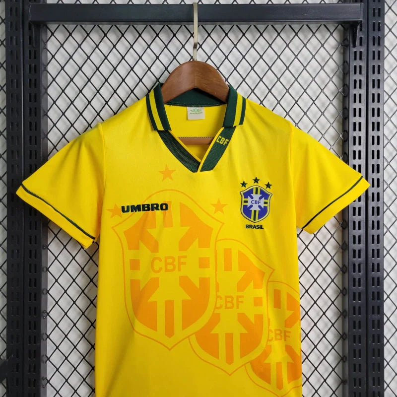 Conjunto Infantil Brasil Retrô 1996 - Unissex