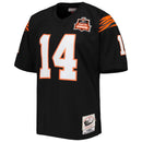 Camisa Ken Anderson Cincinnati Bengals 1981 Mitchell & Ness Authentic Throwback Retired Player  - Preta